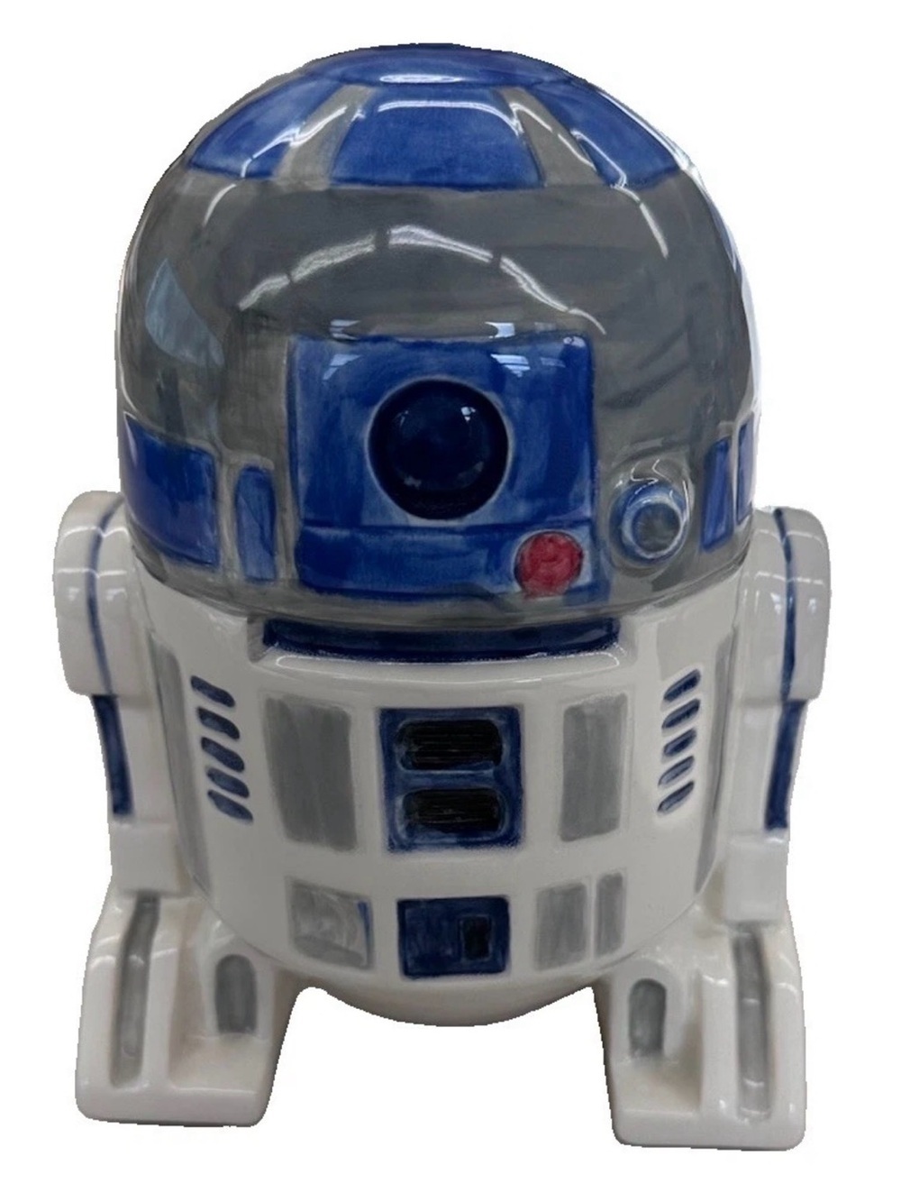 Vintage 1980's Star Wars Great Plains Ceramic R2-D2 Statue Excellent Condition